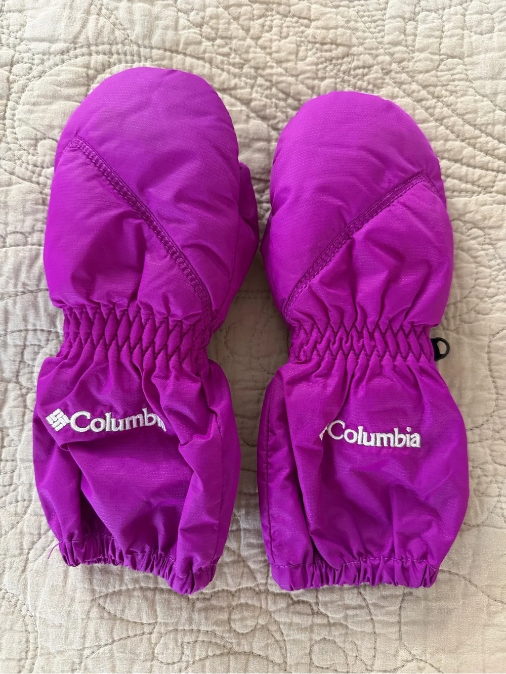 Columbia Purple Kids Winter Mittens